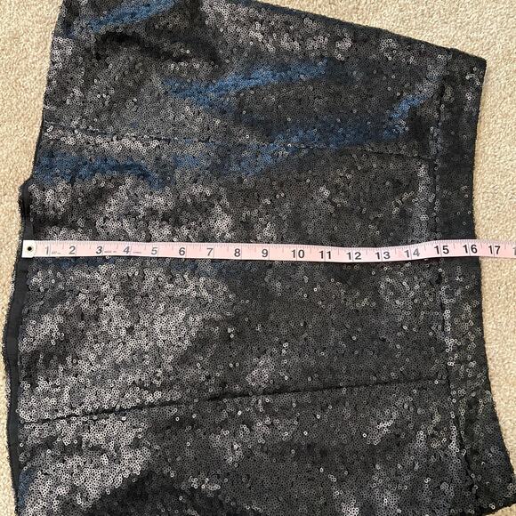 decree Sequin Mini Shirt SZ LARGE - Picture 5 of 5